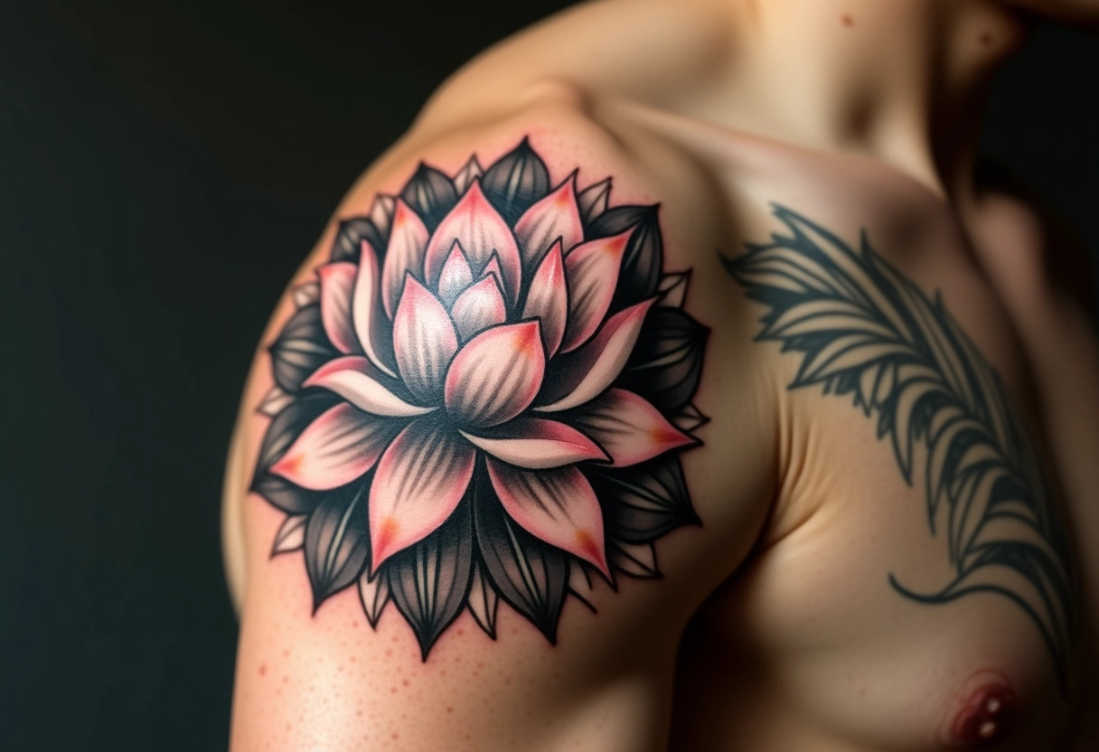 tatouage lotus